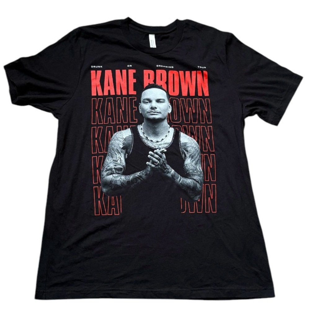 Men’s Kane Brown Drunk or Dreaming 2023 Concert T-Shirt Size XL